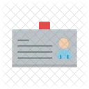 Id Card Identity Card Employee Card Icon