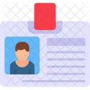 Id Card Badge Card Icon
