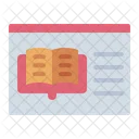 Id Card Book Library Icon