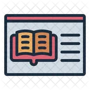Id Card Book Library Icon