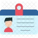 Id Card Account Identification Icon