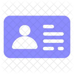 Id Card  Icon