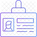 Id Card Identification Personal Card Icon