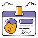 I'd Card  Icon