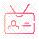 Id Card User Pass Icon