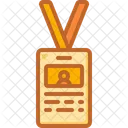 Id Card Acreditation Art And Design Icon