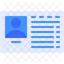 Id Card  Icon
