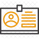 Id Card Identification Card Icon