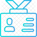 Id Card Person Icon