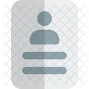 Id Card Employee Id Identity Card Icon