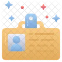 Id Card Identity Employee Icon