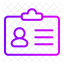 Id Card  Icon