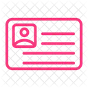 Id Card  Icon