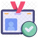 Id Card  Icon