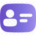 Id Card Name Profile Icon