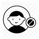 ID De Usuario Bloqueado Icono