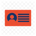 Id Card Identification Icon