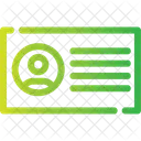 Id Card Identification Icon