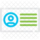 Id Card Identification Icon