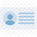 Id Card Identification Icon