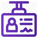 Id Card Business Icon