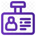 Id Card Badge Icon