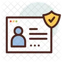 Id Verified Emplyee Id Verified Id Card Icon