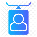 Id Accreditation Pass Icon