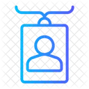 Id Accreditation Pass Icon