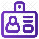 Id Card Badge Icon