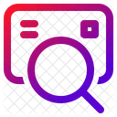 Id Search Identity Card Icon