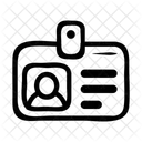 Pièce d'identité  Icône