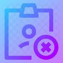 Id Not Verified Verification Error Failed Id Check Icon