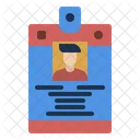 Idcard Identification Identity Icon