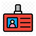 Idcard Identification Badge Icon