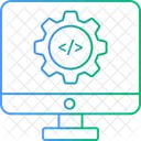 Programming Code Development Icon