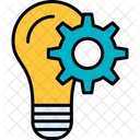 Idea Innovation Process Icon