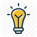 Creative Bulb Business Icon