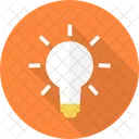 Idea Brain Bulb Icon