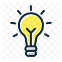 Creative Bulb Business Icon