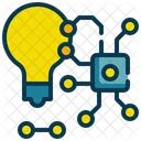 Idea Bulb Generate Icon