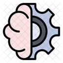 Idea Brain Gear Icon