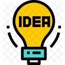 Idea Light Bulb Icon