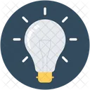 Idea Bulb Illuminate Icon