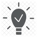 Idea Solution Lamp Icon