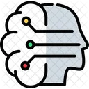 Idea Light Brain Icon