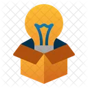 Idea Lamp Box Icon