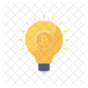 Idea Creative Bitcoin Icon