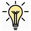 Idea Thinking Bulb Icon