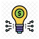 Investment Idea Color Icon